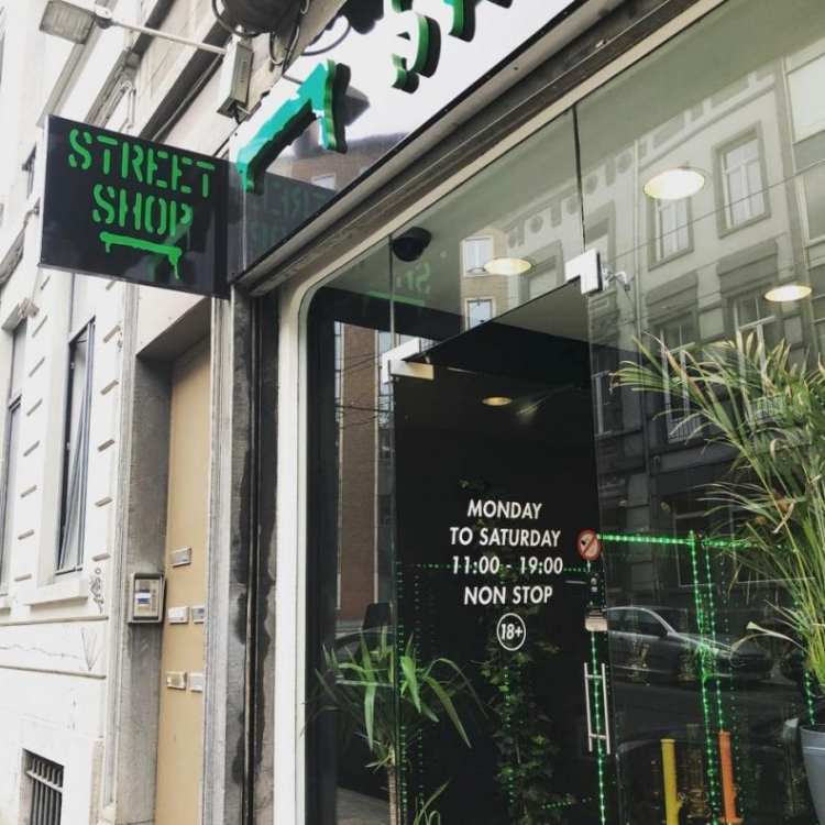 Photo du magasin Street Shop CBD à Ixelles