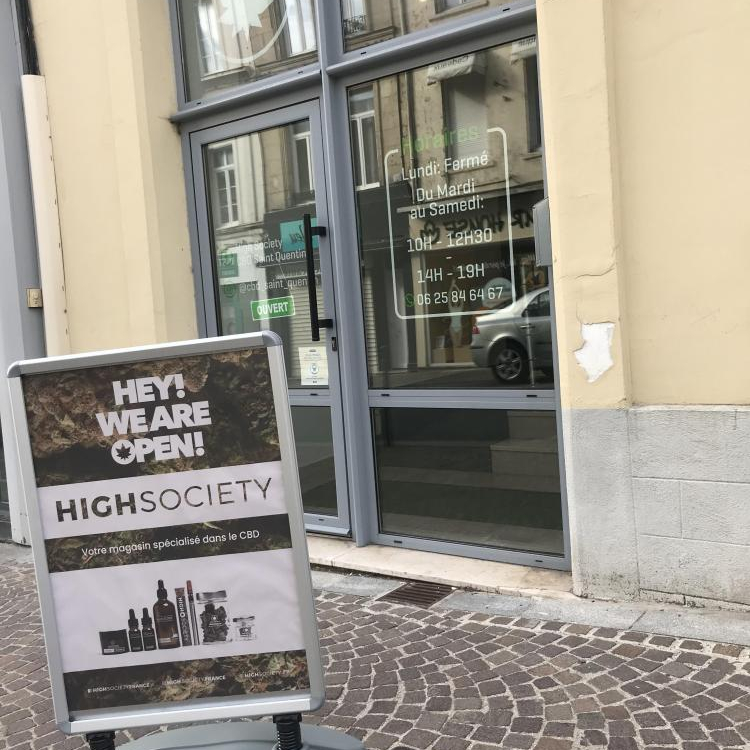 Photo du magasin High Society CBD Saint Quentin à Saint-Quentin