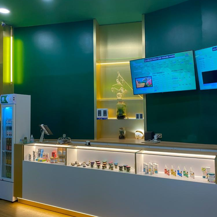 Photo du magasin CBD House Paris à Paris