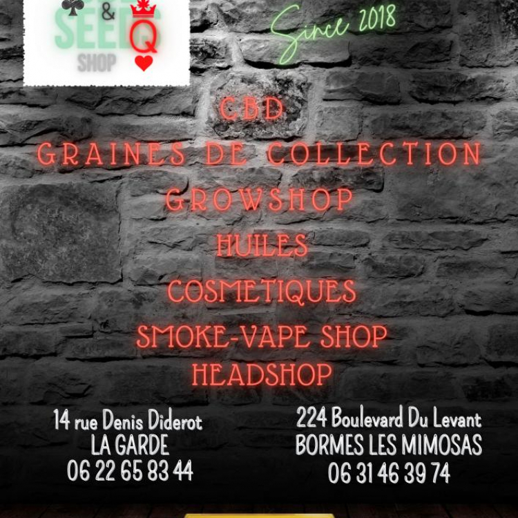 Photo du magasin King & Queen, Le Petit Amsterdam à Bormes-les-Mimosas