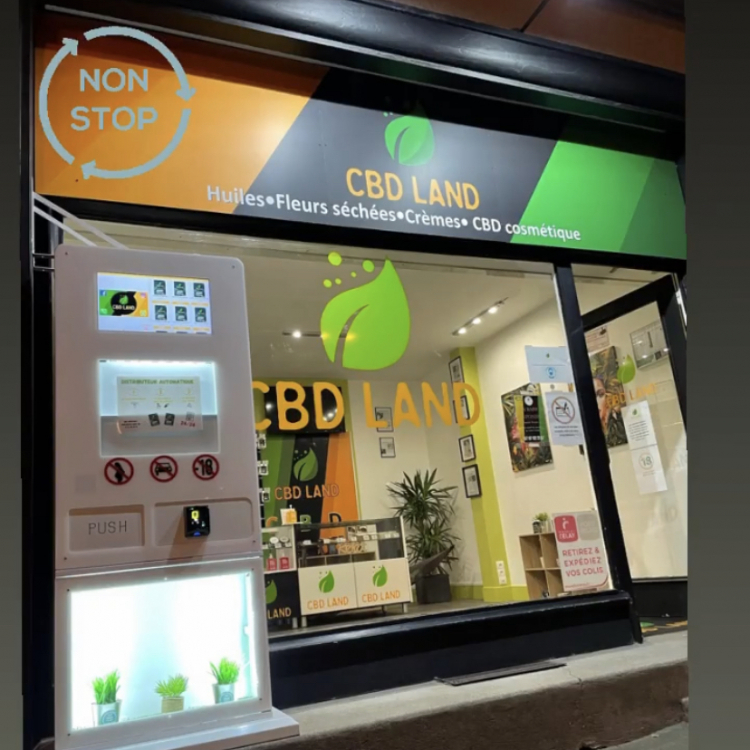 Photo du magasin Distributeur CBDLAND à Yvetot Photo du magasin Distributeur CBDLAND à Yvetot