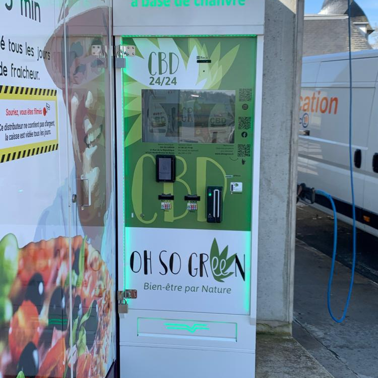 Photo du magasin DISTRIBUTEUR 24H/24H CBD OHSOGREEN SOULTZ à Soultz-sous-Forêts