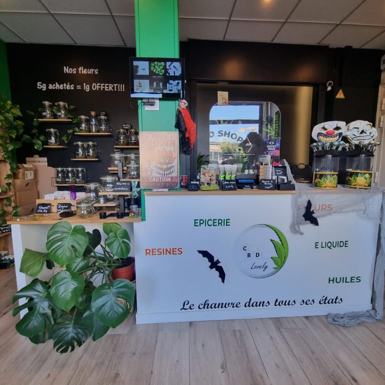 Photo du magasin CBD LOVELY à Paris