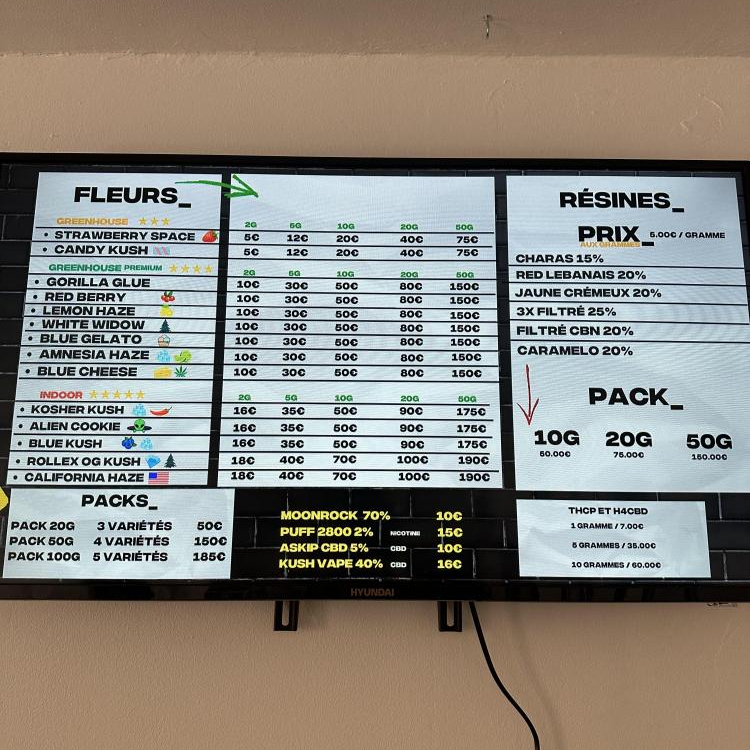 Photo du magasin CDUCBD Saint Laurent à Saint-Laurent-du-Var