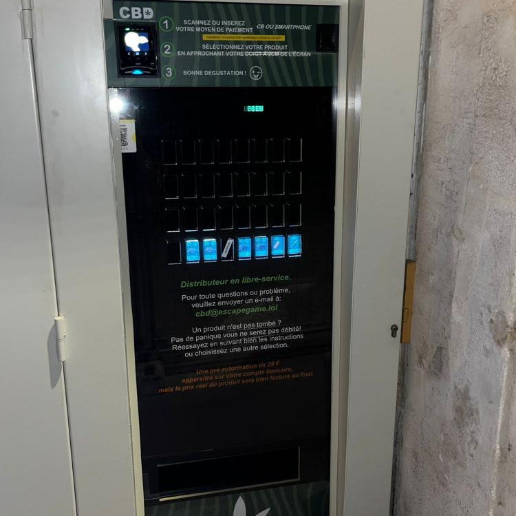 Photo du magasin Distributeur automatique CBD Montpellier 24/24 7/7 à Montpellier