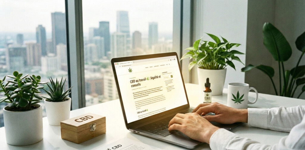  CBD au travail 🌿 : légalité, usages et conseils pour une consommation responsable 🏢
